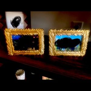 Set of 2 Gold Frames